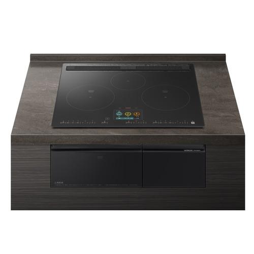 HITACHI HT-N1500KTF K 送料無料 ビルトインIHクッキングヒーター 3口IH 200V 天板幅60cm プレミアムブラック ヤマダデンキ Yahoo 店 - 通販 - Yahoo ショッピング