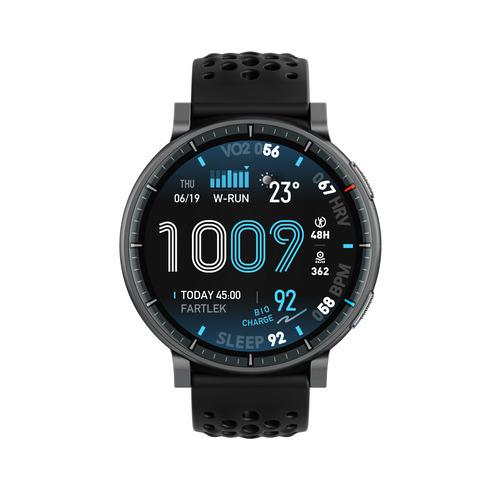 Amazfit sp170080-C01 スマートウォッチ Active Max AMOLEDディスプレイ搭載 スピーカー,マイク内蔵 Bluetooth通話対応 ブラック