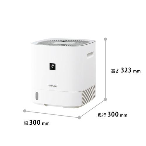 SHARP CV-T60-W 衣類乾燥除湿機 ホワイト シャープ CVU60 衣類乾燥除湿機 360度 全周吹き出し 衣類消臭運転