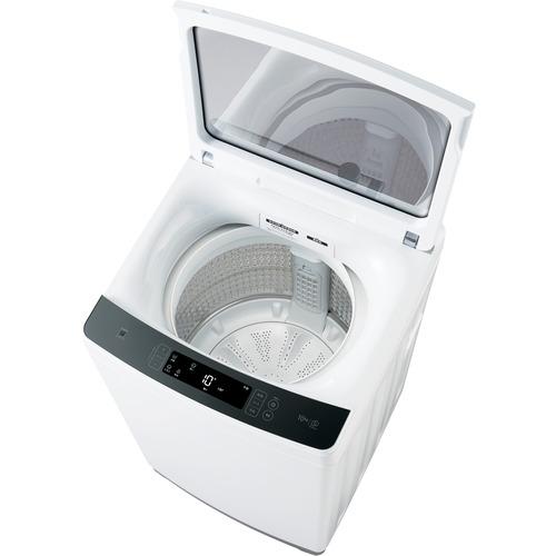 Haier JW-KD100A-W 洗濯機 10kg ホワイト JWKD100AWの画像