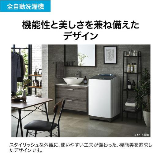 Haier JW-KD100A-W 洗濯機 10kg ホワイト JWKD100AWの画像