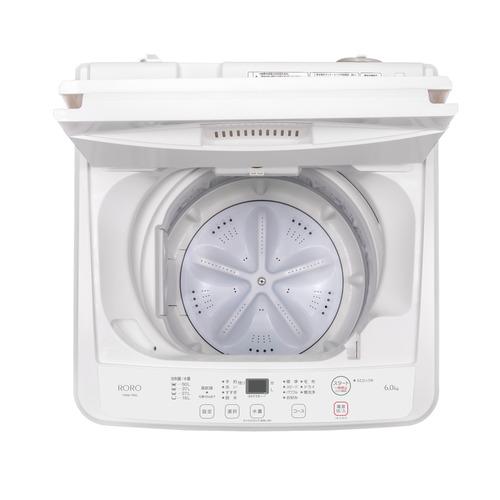 RORO YWMT60L 全自動縦型洗濯機 容量 6.0kg : ヤマダデンキ RORO YWMT60L 全自動縦型洗濯機 容量 6.0kg : ヤマダデンキ
