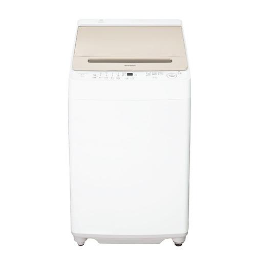 シャープ ES-GV8J-N インバーター全自動 縦型洗濯機 8kg シャープ ES-GV8J-N インバーター全自動 縦型洗濯機 8kg