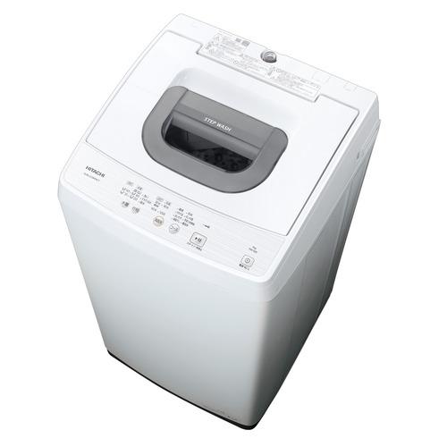 日立 NW-50K W 縦型全自動洗濯機 洗濯 5kg ピュアホワイト 日立 NW-50K W 縦型全自動洗濯機 洗濯 5kg ピュアホワイト
