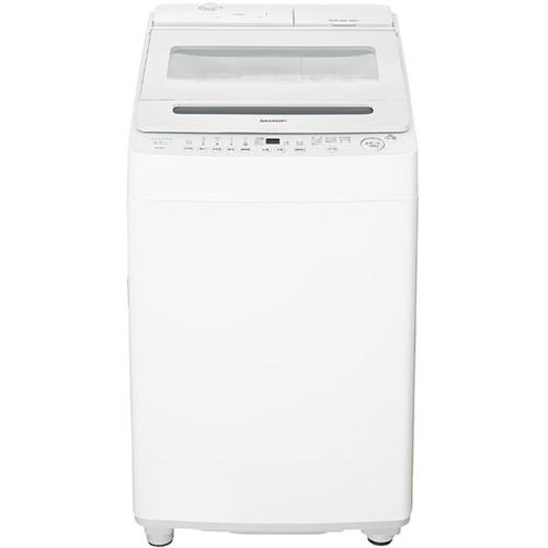 シャープ ES-SV8K-W 全自動洗濯機 (洗濯8.0kg) ホワイト系
