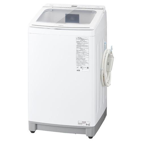 AQUA AQW-VX8A(W) 全自動洗濯機 上開き 洗濯8kg 乾燥3.0kg 簡易乾燥