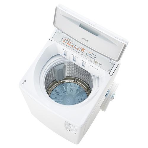 AQUA AQW-VP12A(W) 全自動洗濯機 上開き 洗濯12kg 乾燥3.5kg 簡易乾燥 ホワイトの画像