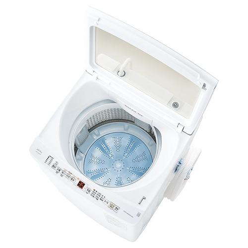 AQUA 全自動洗濯機 洗濯：10.0kg 3Dパワフル洗浄 高濃度クリーン浸透RX ほぐし仕上げ AQW-V10A（W) ホワイト系の画像