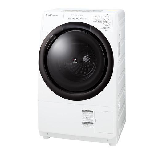 545⭐️2020年製美品★シャープ　ドラム式洗濯機　7KG 熱乾燥　一人暮らし シャープ ドラム式洗濯機 右開き 洗濯7.0kg 乾燥3.5kg 幅64cm 自動お