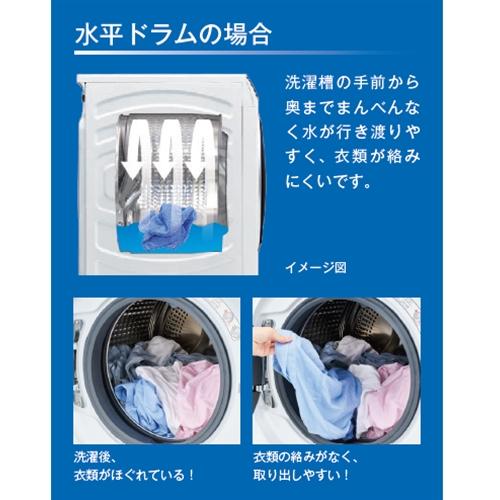 5年保証付き】ヤマダオリジナル ドラム洗濯機 洗濯12.0kg 乾燥6.0kg 幅