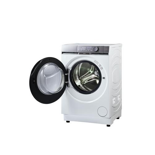 Haier JW-FP100A-W ドラム式洗濯乾燥機 左開き 洗濯10kg・乾燥5kg 幅59.5cm ケア乾燥モード搭載 ヒーター乾燥 ホワイトの画像