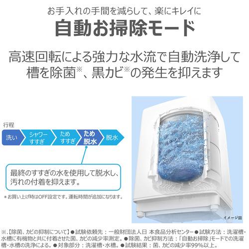 東芝 全自動洗濯機 洗濯 8kg 幅60cm 抗菌ウルトラファインバブル洗浄W