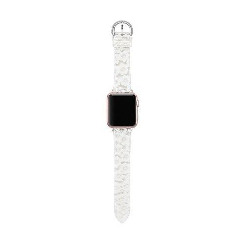 ケイトスペード KSS0107WH KATE SPADE アップルウォッチ用ベルト 38mm 