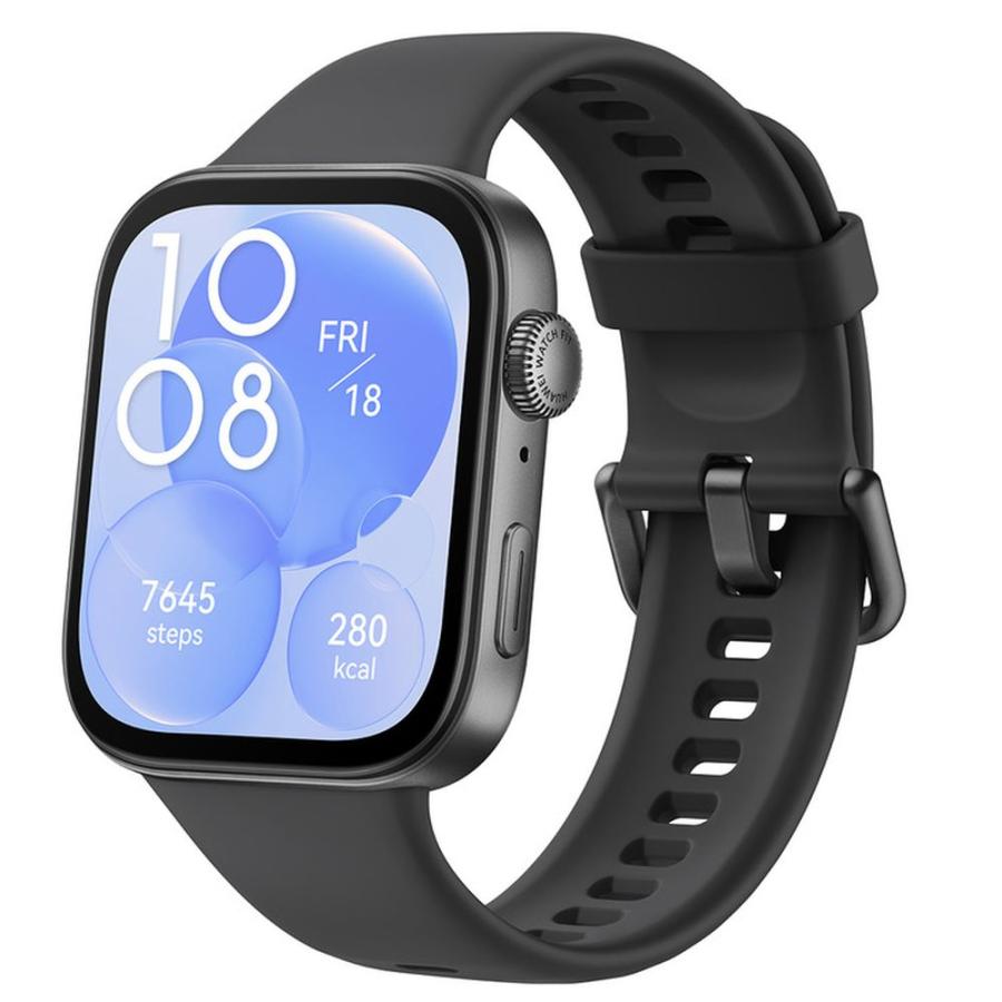 HUAWEI ファーウェイ WATCH FIT 3／Black : ヤマダデンキ Yahoo!店 