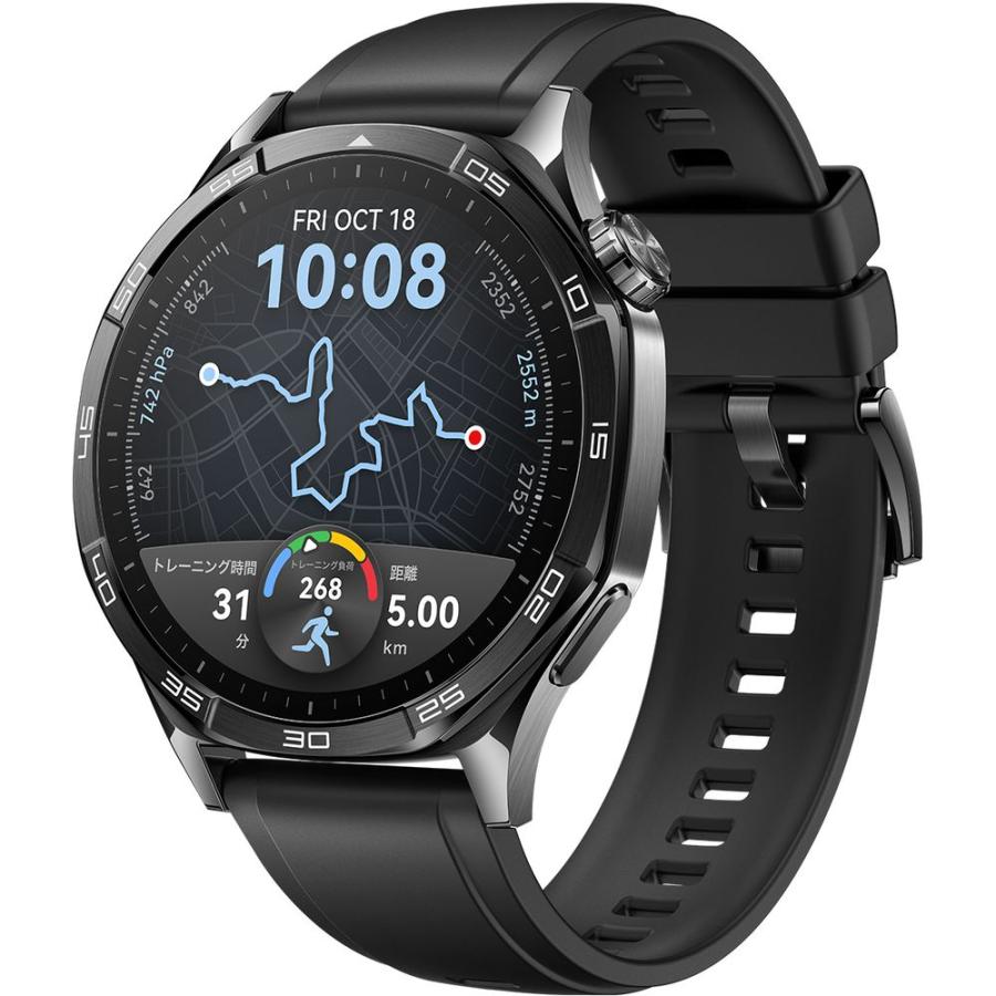 HUAWEI WATCH GT5 46mm／Black WATCH 46MM／BK : ヤマダデンキ Yahoo 