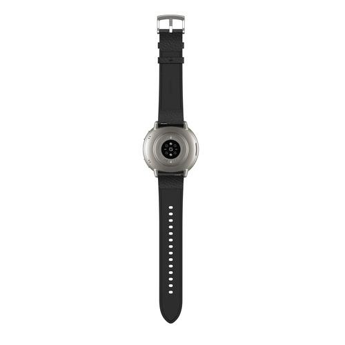 Amazfit sp170073-C225 Amazfit Active 2 Round ブラックレザープレミアムバージョン  ブラックの画像