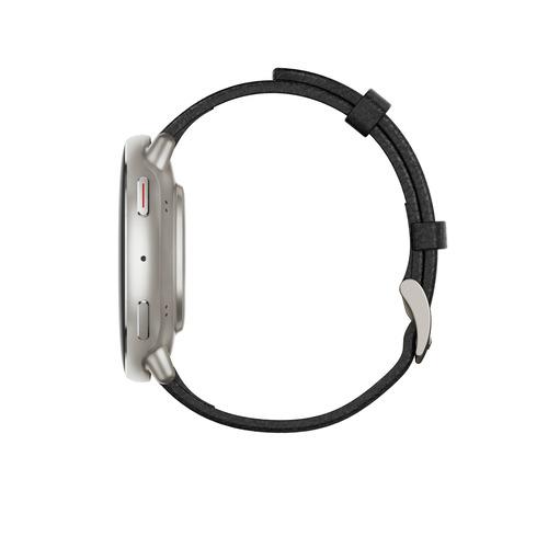 Amazfit sp170073-C225 Amazfit Active 2 Round ブラックレザープレミアムバージョン  ブラックの画像
