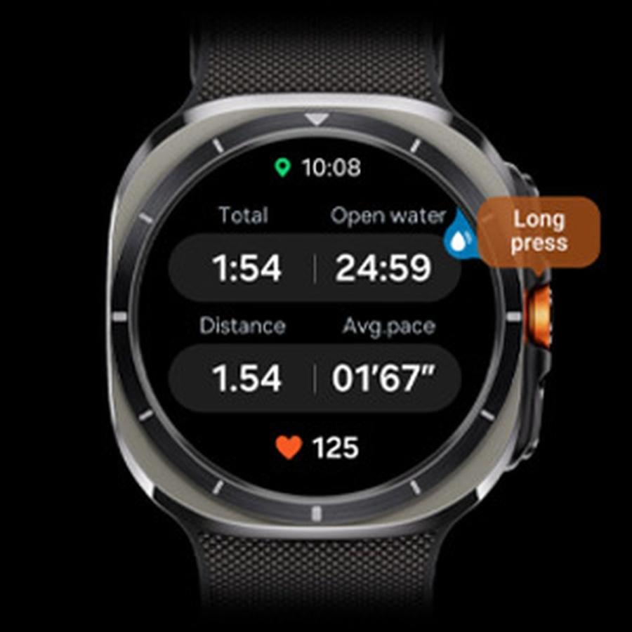 Samsung Galaxy Watch Ultra／Titanium Silver SM-L705FZS5SJPの画像