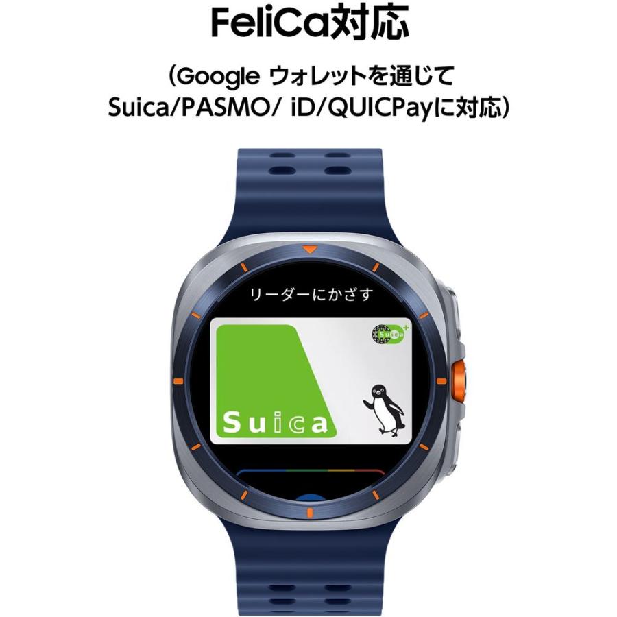 Samsung Galaxy Watch Ultra／Titanium Silver SM-L705FZS5SJPの画像