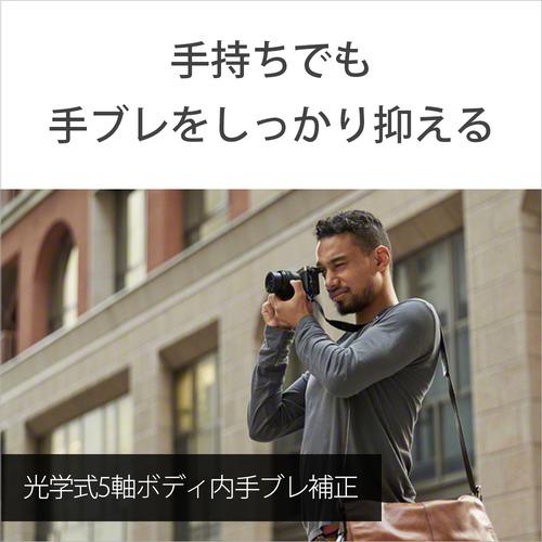 ソニー ILCE-7C B α7C ミラーレス一眼カメラ ボディ ブラックの画像