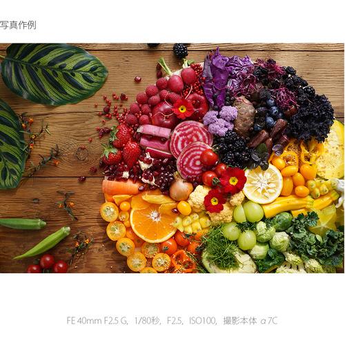 ソニー SEL40F25G デジタル一眼カメラα[Eマウント]用レンズ FE 40mm F2.5 G ブラック_4