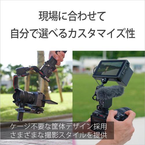 ソニー ILME-FX30 プロフェッショナルカムコーダー Cinema Line カメラ XLRハンドルユニット同梱モデル_12