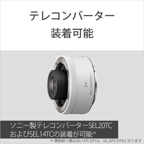 ソニー SEL70200G2 交換用レンズ α[Eマウント]用レンズ FE 70-200mm F4 Macro G OSS II?｜yamada-denki｜07