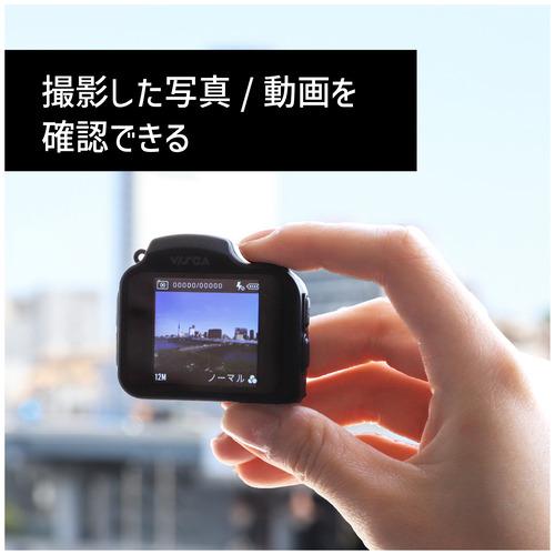 VISCA CMR002BK デジタルトイカメラ 4K動画・静止画6400万画素対応 大