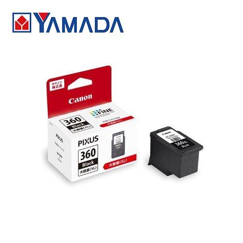 キヤノン BC-360XL インクカートリッジ FINEカートリッジ  ブラック 大容量タイプ（Yahoo!・ヤマダデンキ Yahoo!店）