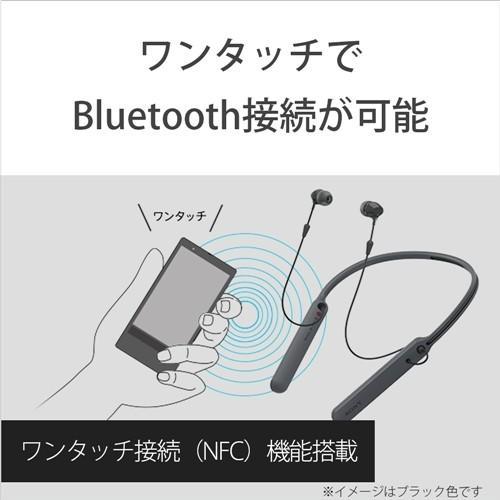 ヘッドセット ソニー    WI-C400-L ワイヤレスステレオヘッドセット ブルー06