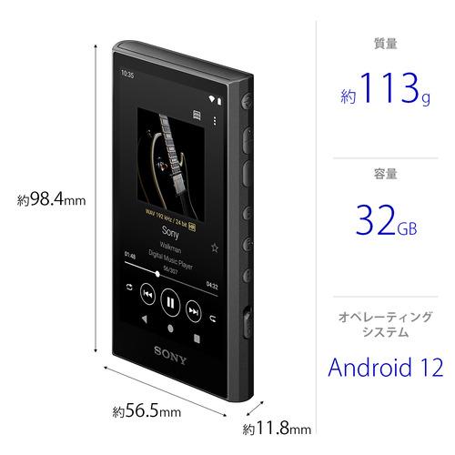 【推奨品】ソニー NW-A306 B ウォークマン ハイレゾ音源対応 WALKMAN A300シリーズ 32GB ブラック｜yamada-denki｜02