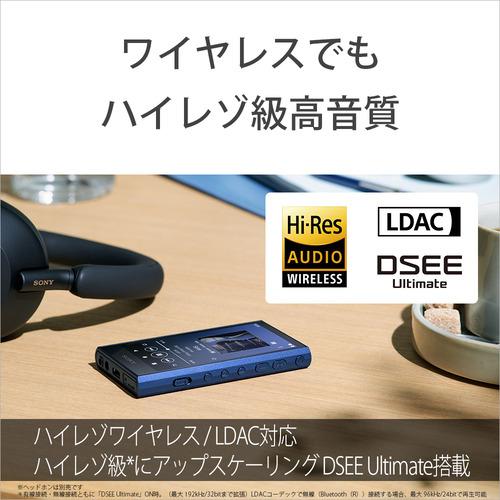 【推奨品】ソニー NW-A306 B ウォークマン ハイレゾ音源対応 WALKMAN A300シリーズ 32GB ブラック｜yamada-denki｜05