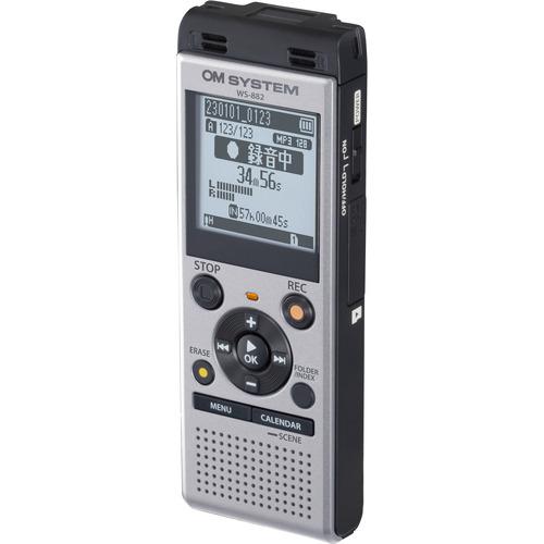 OMデジタルソリューションズ WS-882 SLV ICレコーダー シルバー WS882