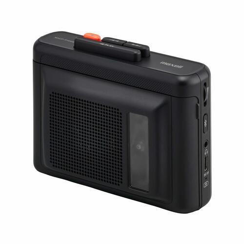 マクセル MXCP-P100SBK ポータブルカセットプレーヤー スピーカー内蔵