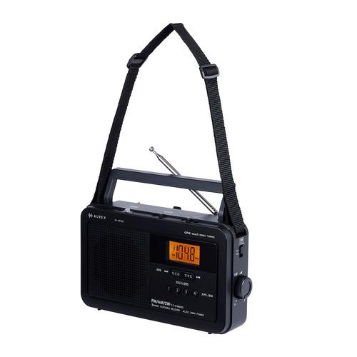 東芝 AX-HRT60(K) LEDライト付きホームラジオ 声くっきり機能搭載 高