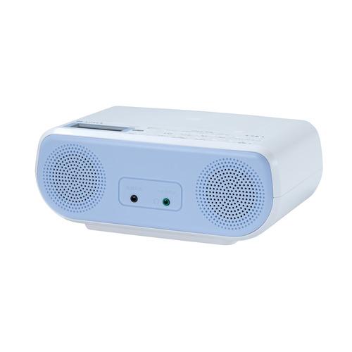 ラジオセット 東芝 AX-CR30(L) CDラジオ ワイドFM対応 レジューム機能搭載 ブルー