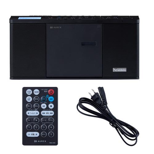 東芝 AX-CR90(K) CDラジオ ワイドFM Bluetooth対応 ネオジウム