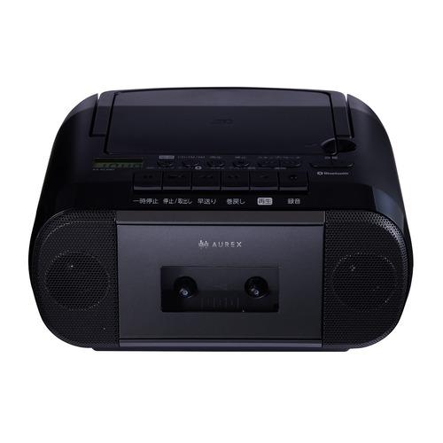 東芝 AX-KCR80(K) CDラジカセ 密閉型高磁力スピーカー搭載 Bluetooth