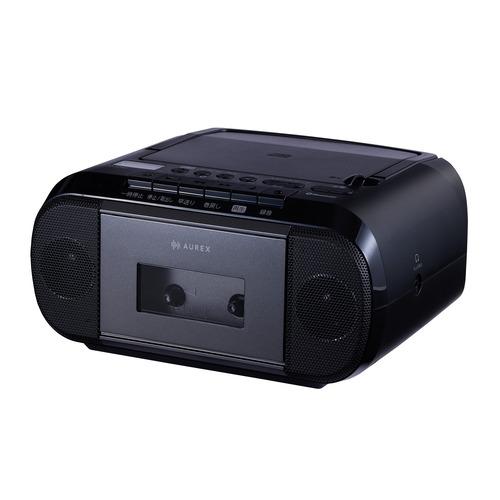 東芝 AX-KCR80(K) CDラジカセ 密閉型高磁力スピーカー搭載 Bluetooth