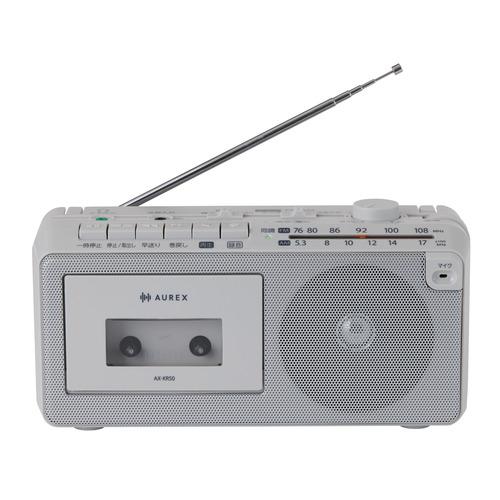 東芝 AX-KR50(H) ラジカセ 内蔵マイク 声くっきり機能 大口径