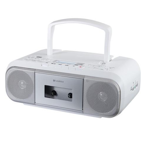 東芝 AX-KCRR60(S) CDラジカセ CDイントロ選曲機能搭載 声くっきり機能