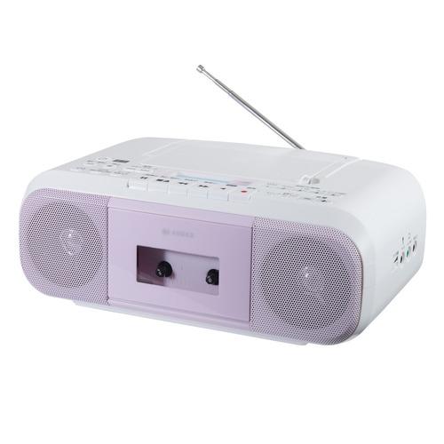 東芝 AX-KCR60(P) CDラジカセ CDイントロ選曲機能搭載 声くっきり機能
