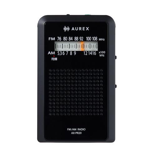 東芝 AX-PR20(K) ダイヤル式ポケットラジオ デジタルチューナー搭載
