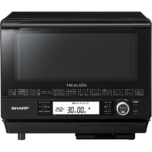 人気激安 シャープ 電子レンジ オーブンレンジ Ax Xj1 B Healsio ウォーター ブラック系 ヘルシオ 30l