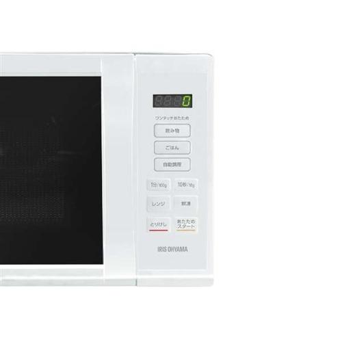 アイリスオーヤマ KMB-F186-W 単機能レンジ 18L 50／60Hz両対応