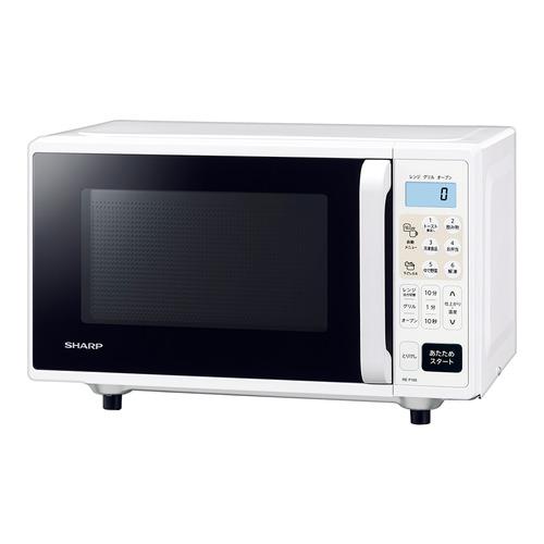 シャープ RE-F165-W オーブンレンジ コンパクト設計 16L シャープ RE-F165-W オーブンレンジ コンパクト設計 16L