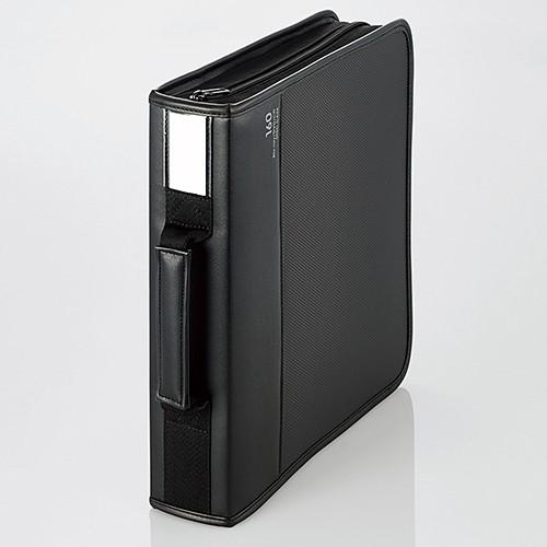 ケース エレコム Cd Dvd Ccd Ssb160bk Blu Ray Cd対応 ファスナーケース 160枚収納 ブラック 可愛い クリスマスツリーやギフトが