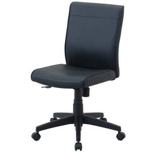 ナカバヤシ - RZE-300BK ワークレザーチェア(黒いこと) オフィス、ワークチェア-家具、インテリア-オフィスチェア