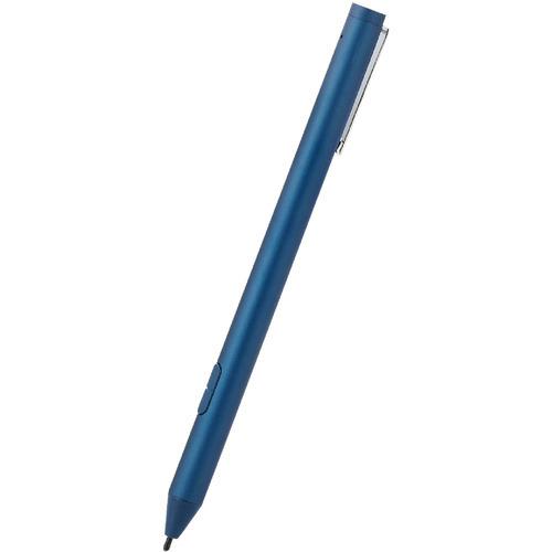エレコム P-TPMPP20BU タッチペン 充電式 スタイラスペン 極細 ペン先 2mm ブルー