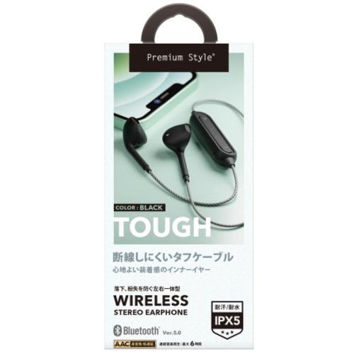 PGA PG-BTE12TC1BK Bluetoothイヤホン(タフケーブル／インナーイヤー式) Premium Style ブラック｜yamada-denki｜02